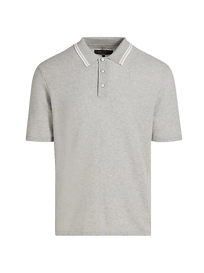 Harvey Cotton-Blend Polo Shirt