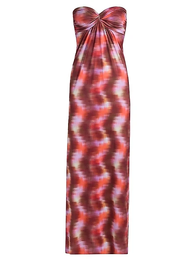 Katrine Strapless Maxi Dress