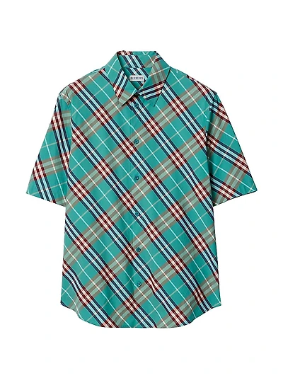 Robert Check Cotton Shirt