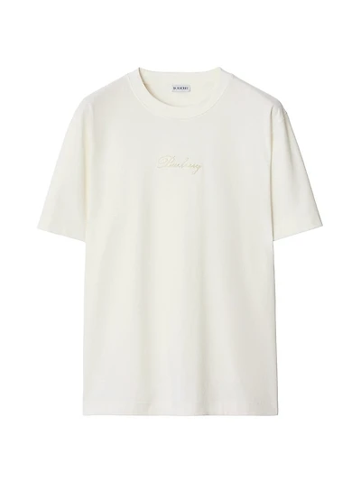 Ryan Script Logo Relaxed-Fit T-Shirt