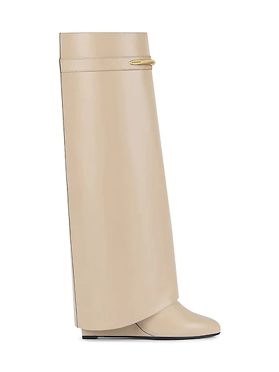 Shark boots leather