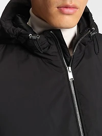Down-Filled Jacket with Water -Repellent Finish