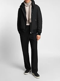 Down-Filled Jacket with Water -Repellent Finish