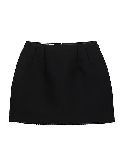 Scuba Knit Mini-Skirt