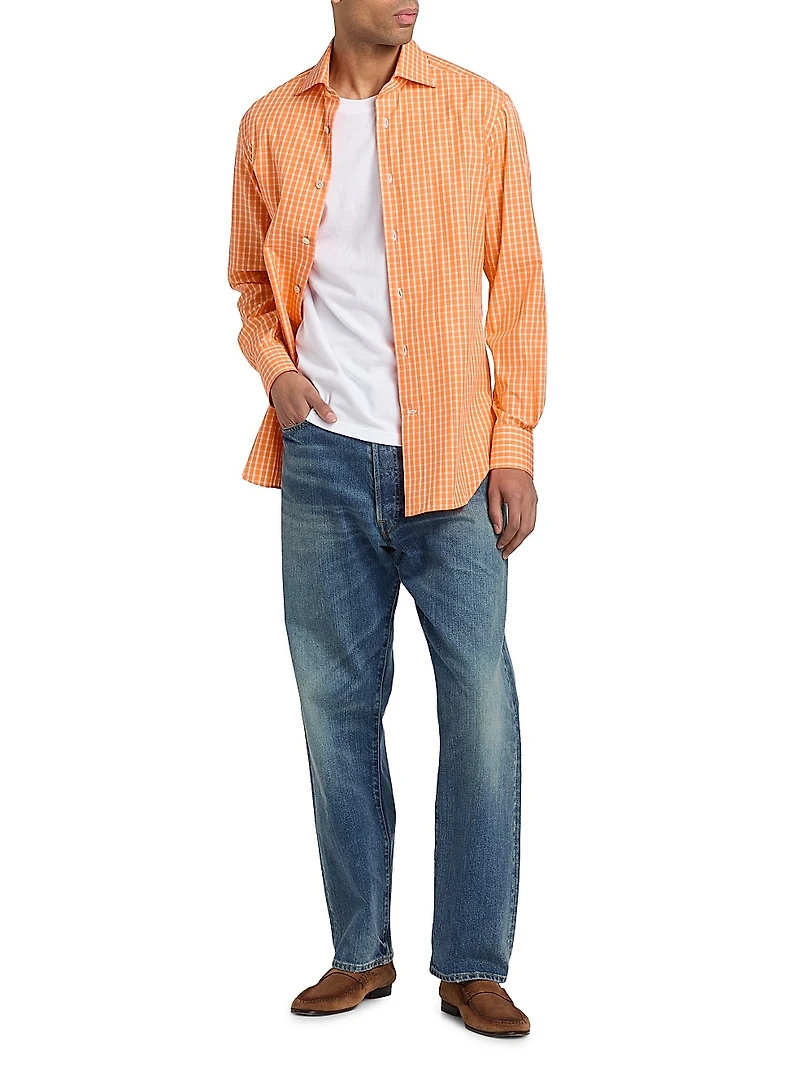 Check Cotton Shirt