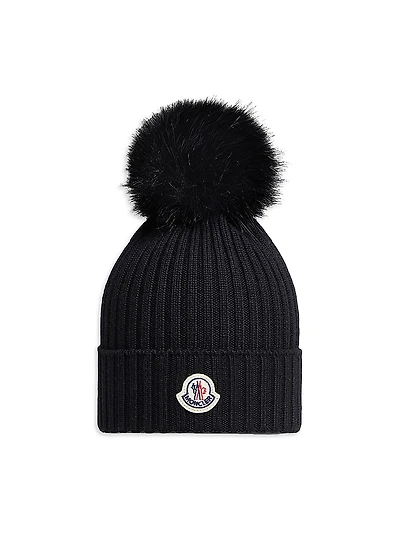 Little Girl's & Beanie Hat Wool