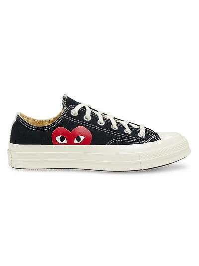 CdG PLAY x Converse Women's Chuck Taylor All Star Peek-A-Boo Low-Top Sneakers