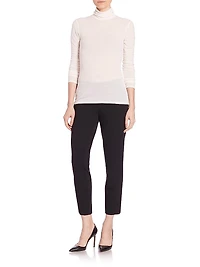 Thaniel Twill Slim-Fit Crop Pants