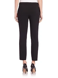 Thaniel Twill Slim-Fit Crop Pants