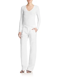 Long-Sleeve V-Neck Tee