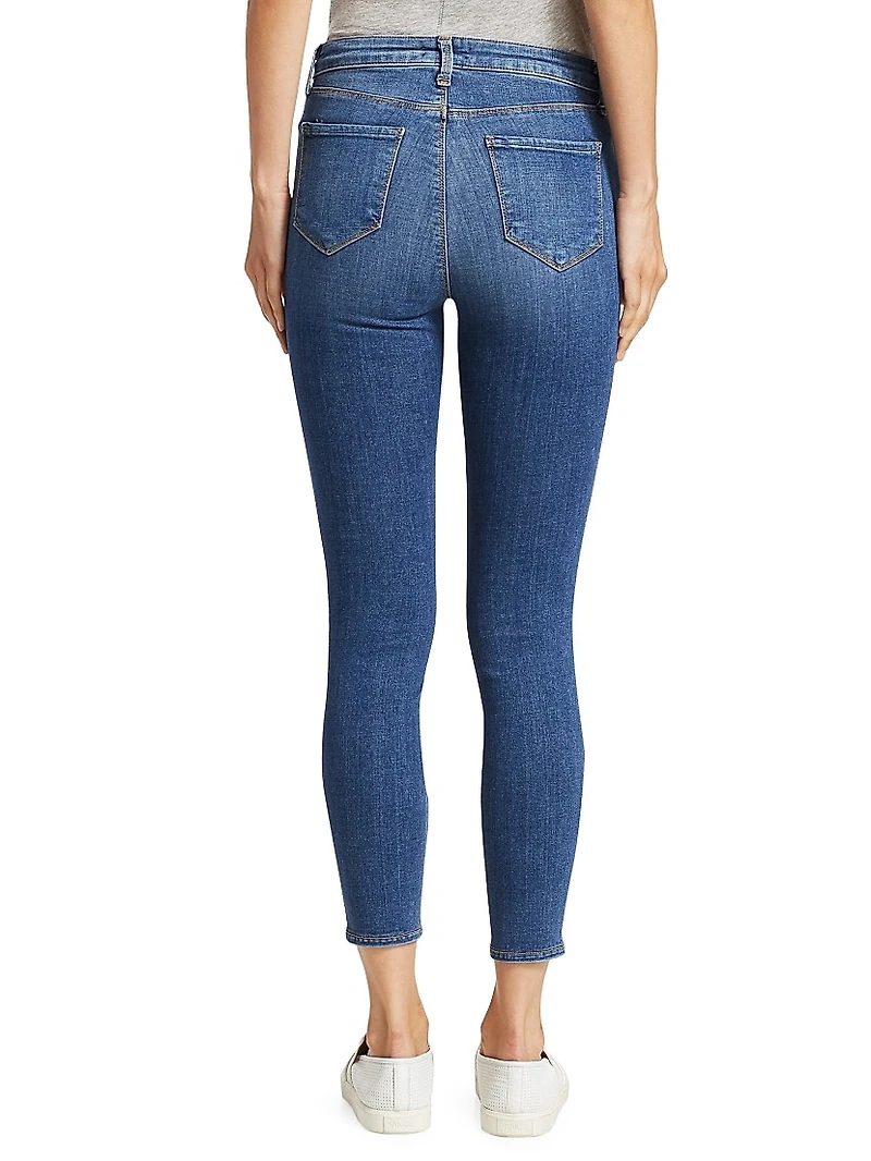 Margot Mid-Rise Stretch Skinny Ankle Jeans