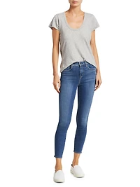 Margot Mid-Rise Stretch Skinny Ankle Jeans