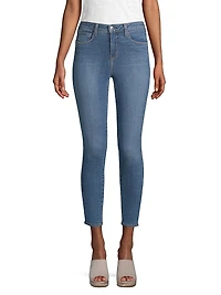 Margot Mid-Rise Stretch Skinny Ankle Jeans
