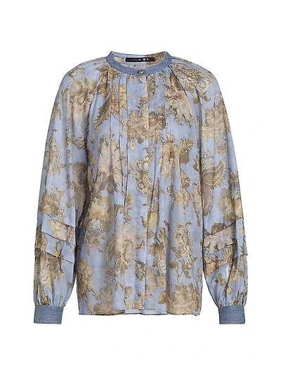 Stevie Cotton Peasant Blouse