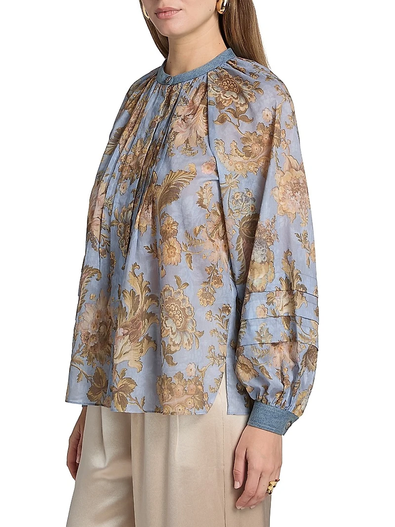Stevie Cotton Peasant Blouse