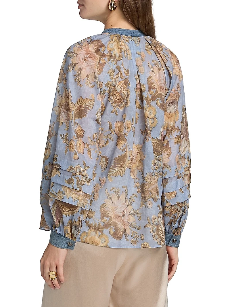 Stevie Cotton Peasant Blouse