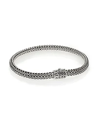 Classic Chain Sterling Silver Bracelet