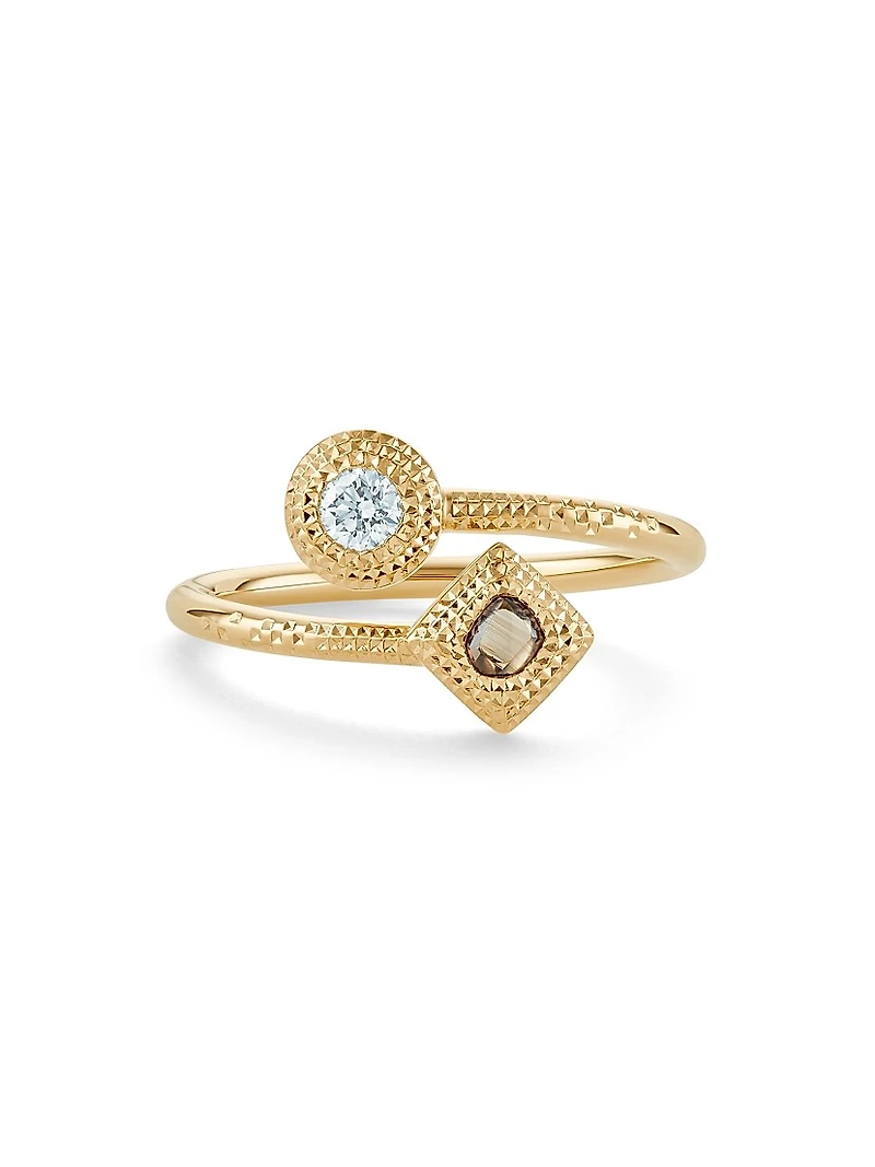 Talisman Essence Diamond & 18K Yellow Gold Ring