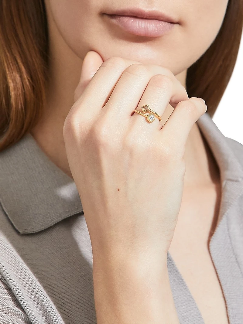 Talisman Essence Diamond & 18K Yellow Gold Ring