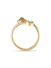 Talisman Essence Diamond & 18K Yellow Gold Ring