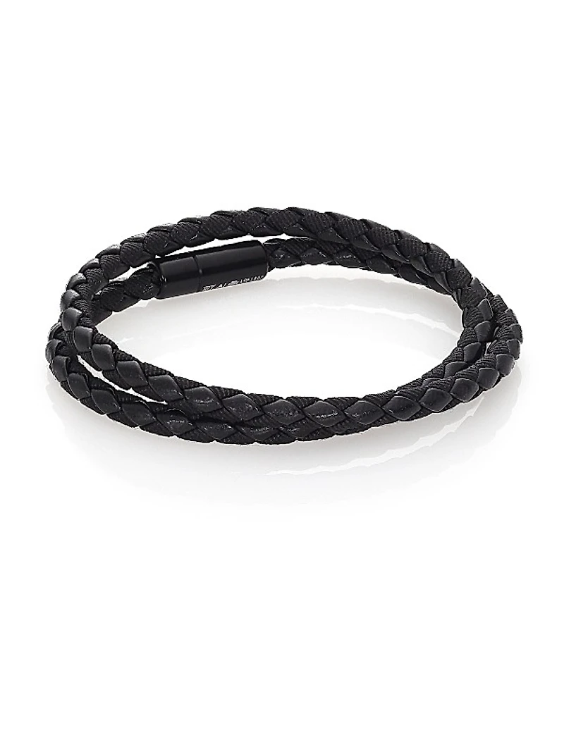 Woven Leather Bracelet