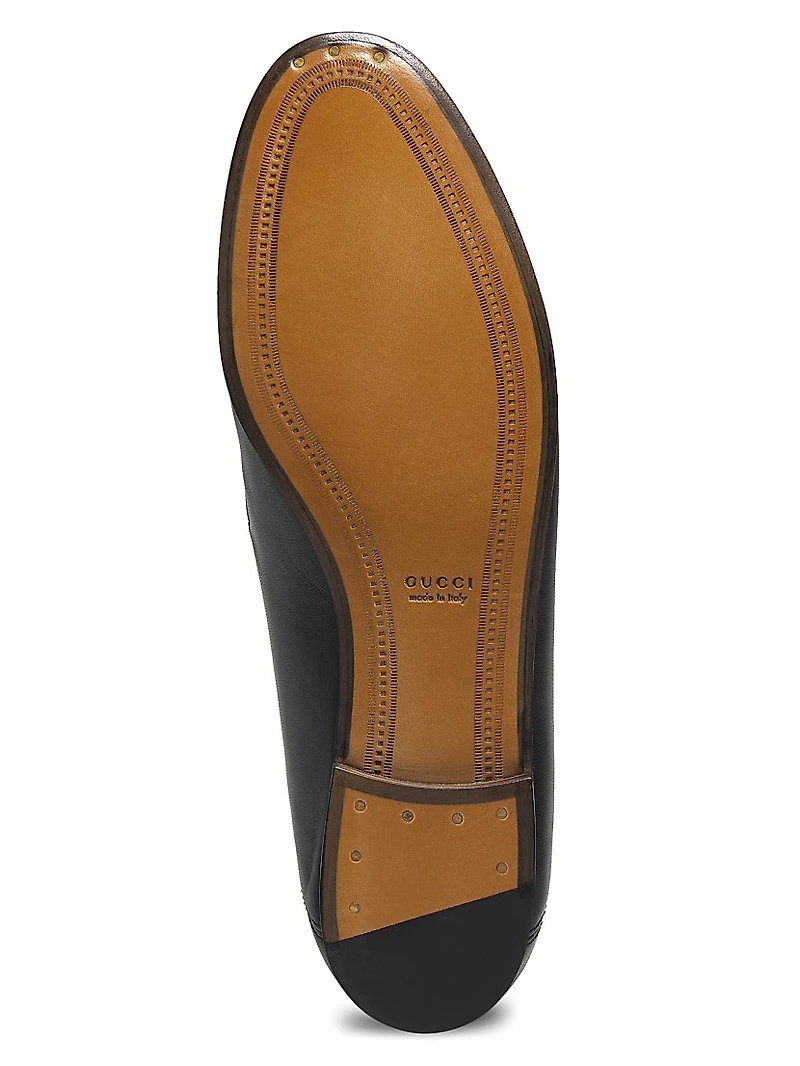 Brixton Leather Horsebit Loafers