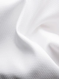 Slim-Fit Diamond Weave Formal Dress Shirt