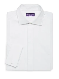 Classic-Fit Solid Long-Sleeve Shirt