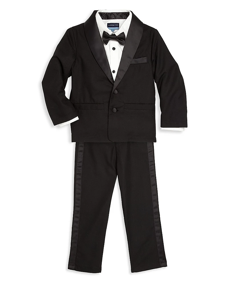 Little Boy's 4-Piece Tuxedo Set