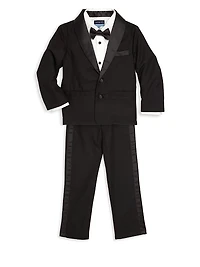 Little Boy's 4-Piece Tuxedo Set