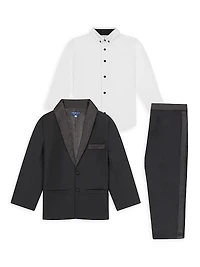 Little Boy's 4-Piece Tuxedo Set
