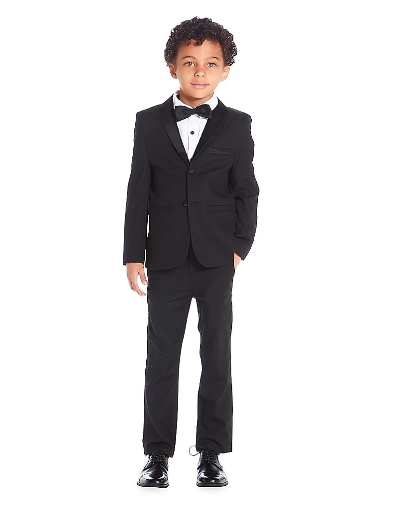 Little Boy's 4-Piece Tuxedo Set