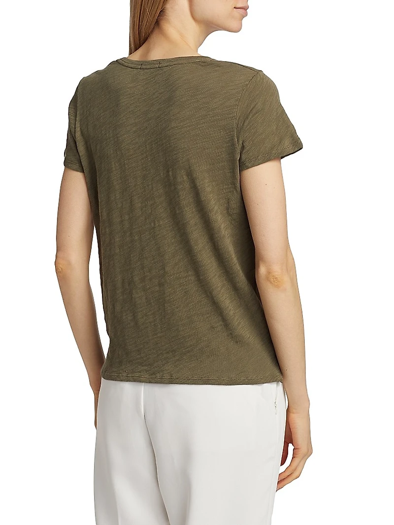 Schoolboy V-Neck Tee