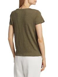 Schoolboy V-Neck Tee