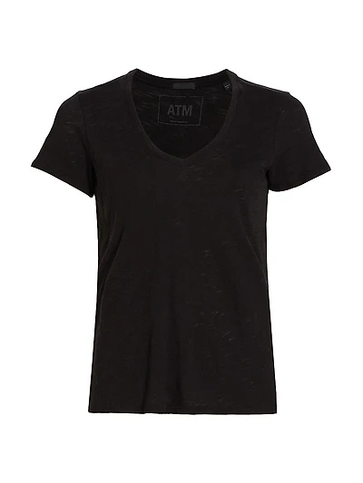 Schoolboy V-Neck Tee