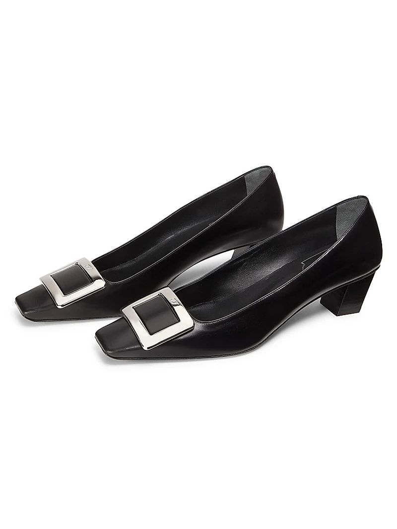 Belle Vivier 45MM Leather Pumps