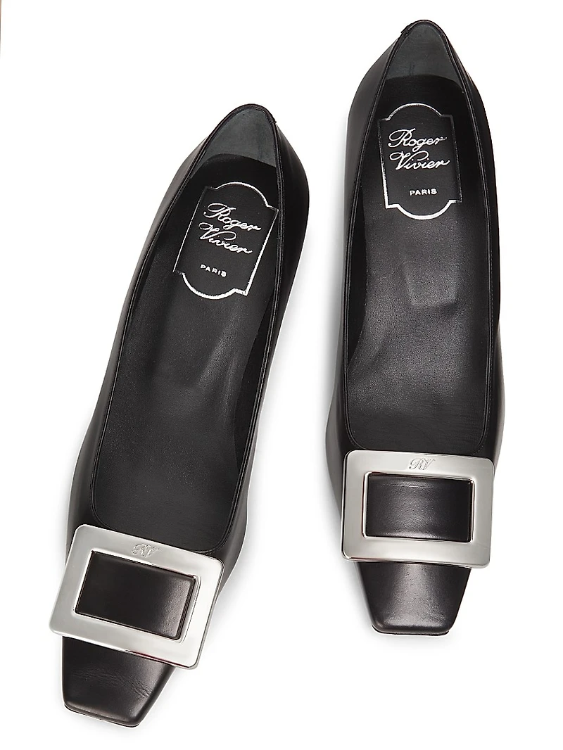 Belle Vivier 45MM Leather Pumps