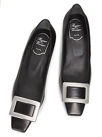 Belle Vivier 45MM Leather Pumps