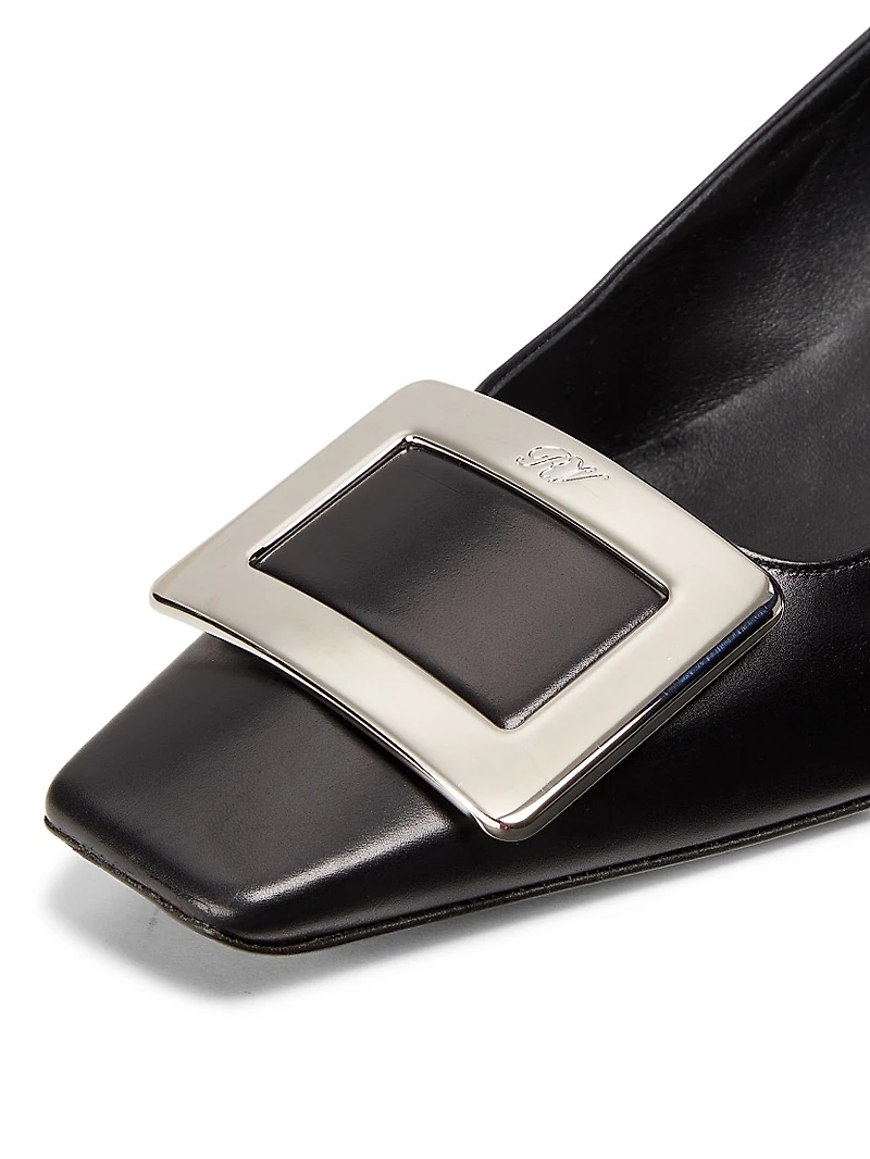 Belle Vivier 45MM Leather Pumps