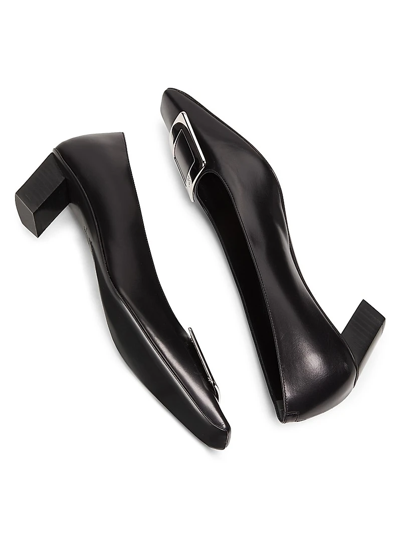 Belle Vivier 45MM Leather Pumps