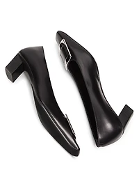 Belle Vivier 45MM Leather Pumps