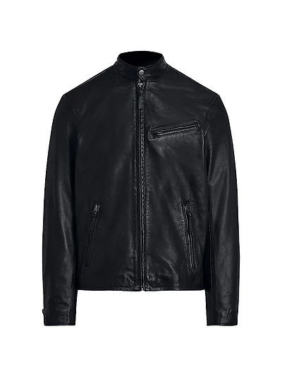 Lambskin Café Racer Jacket