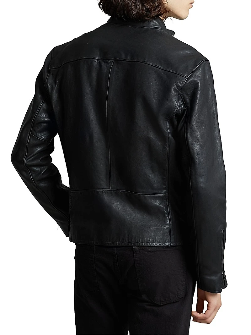 Lambskin Café Racer Jacket