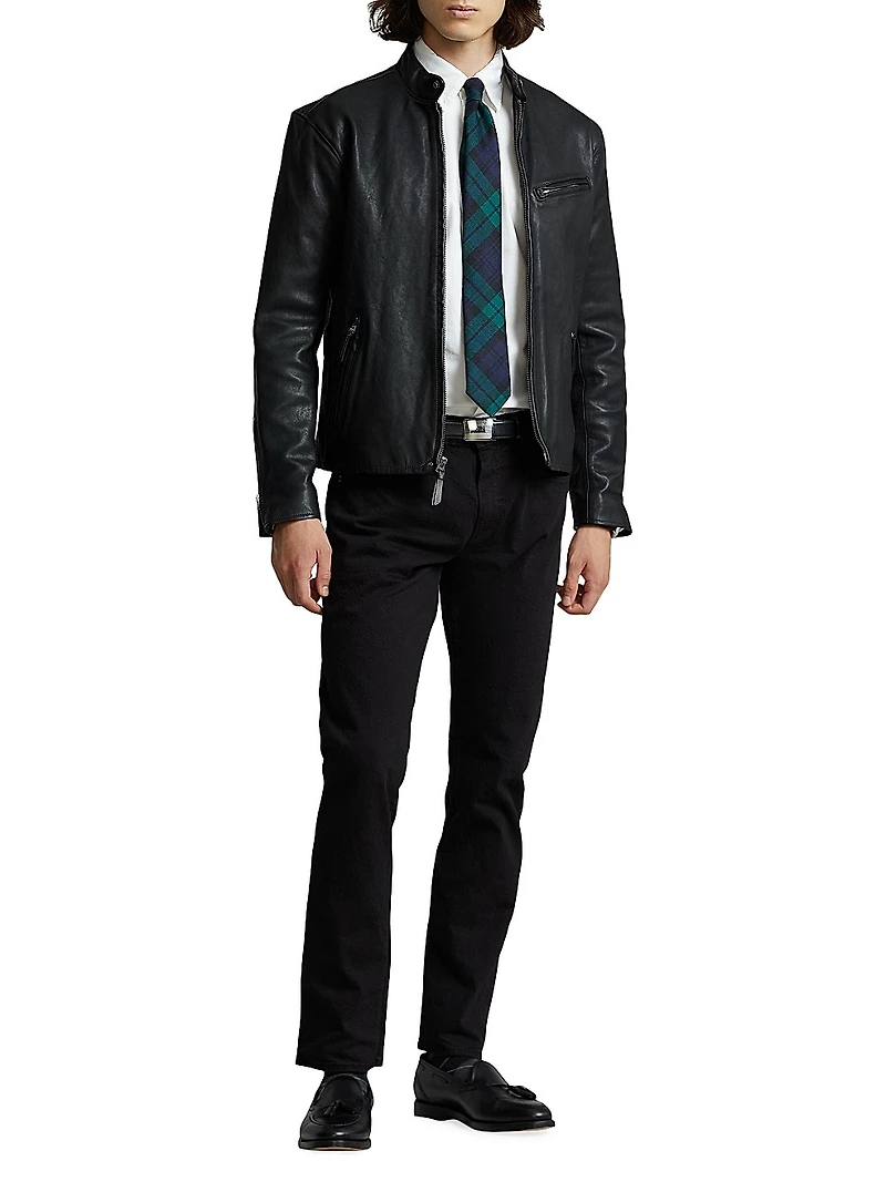 Lambskin Café Racer Jacket