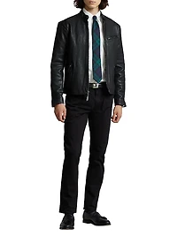 Lambskin Café Racer Jacket