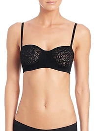 Halo Lace Strapless Bra