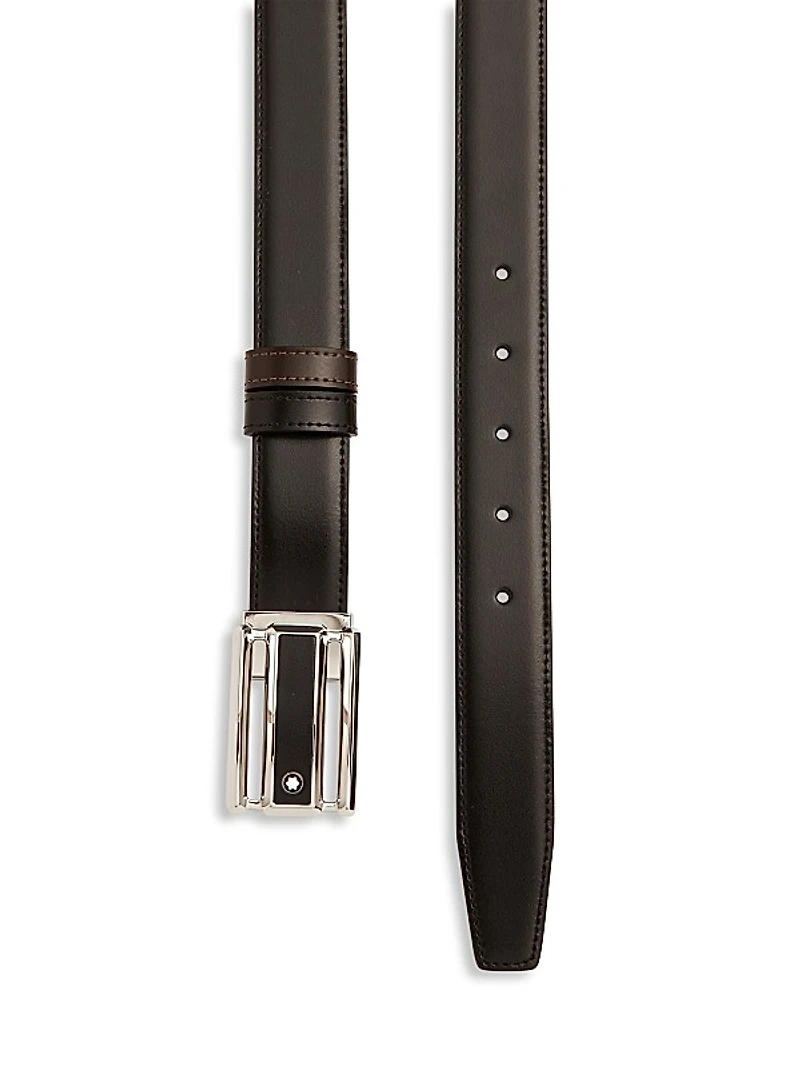 Reversible Cut-to-Size Leather Belt