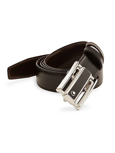 Reversible Cut-to-Size Leather Belt
