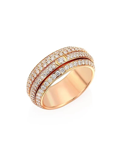 Possession 18K Rose Gold & Diamond Ring