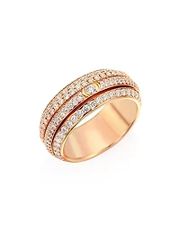 Possession 18K Rose Gold & Diamond Ring